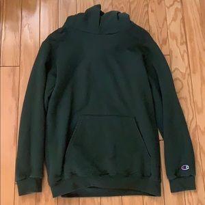 green champion hoodie 💚